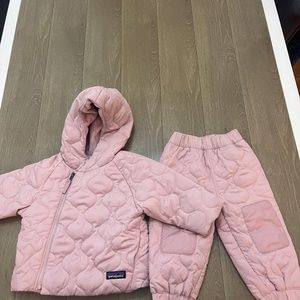 Baby Quilted Puff Jacket and Puff Joggers